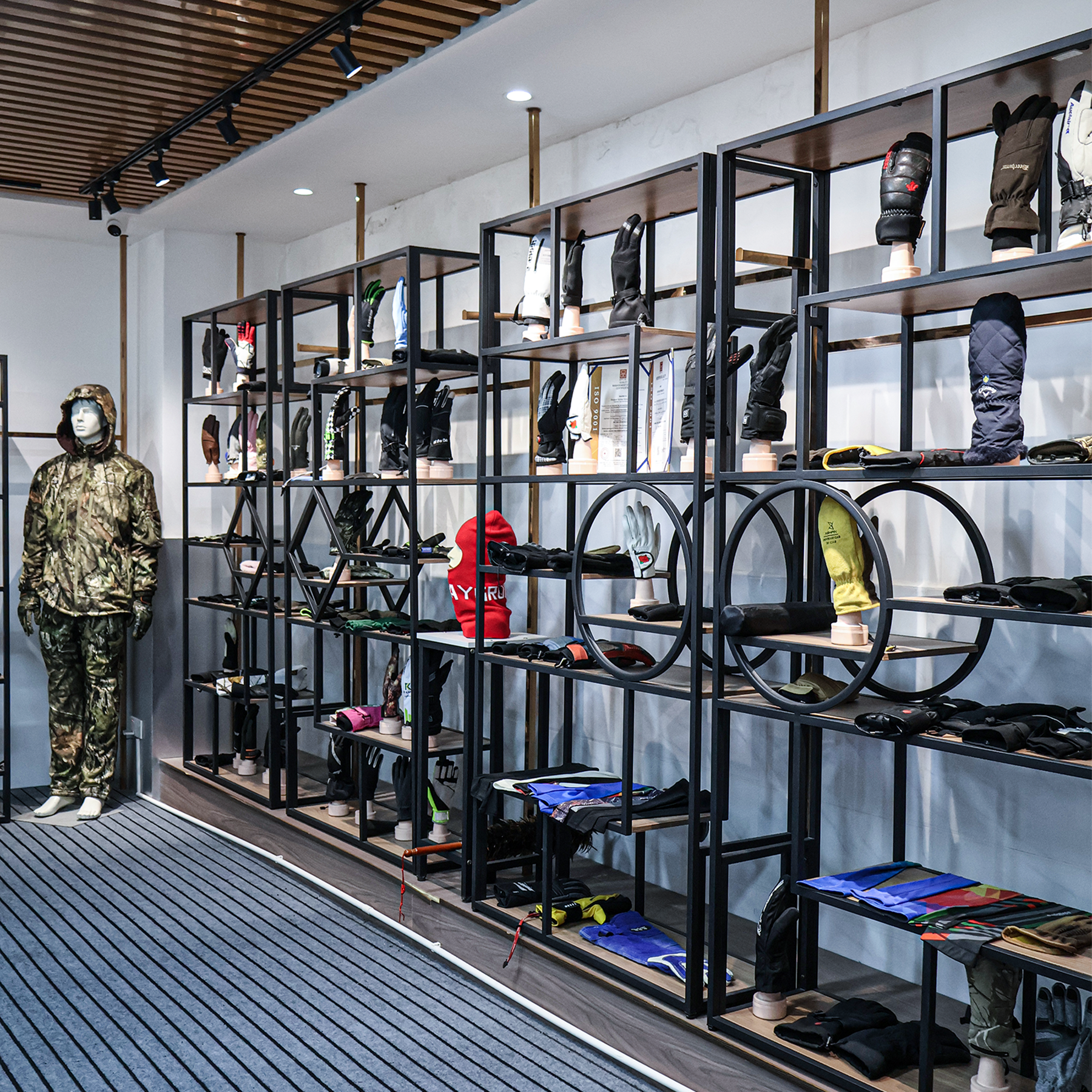 Product testing area — source: Suntour
